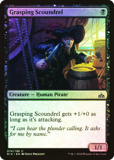 Grasping Scoundrel (RIX) (74) / Foil