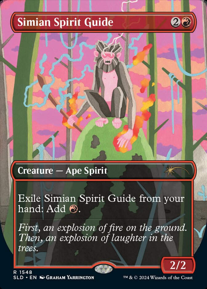 Simian Spirit Guide (SLD) (1548) / Borderless