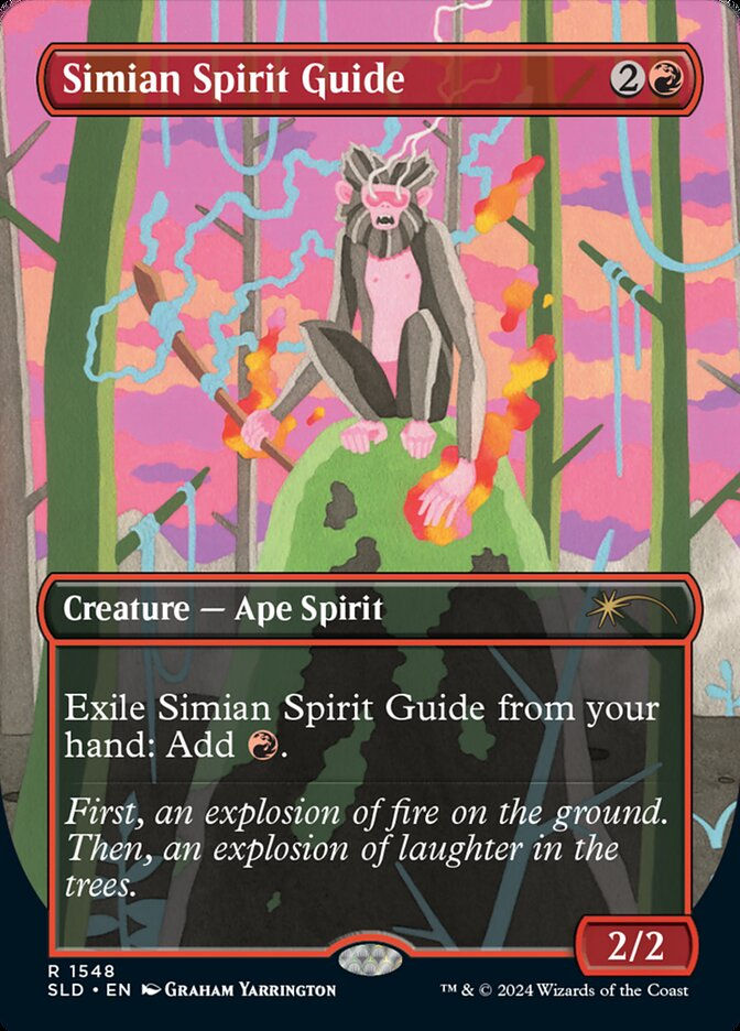 Simian Spirit Guide (SLD) (1548) / Borderless