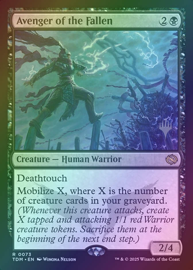 Avenger of the Fallen (PTDM) (73p) / Foil