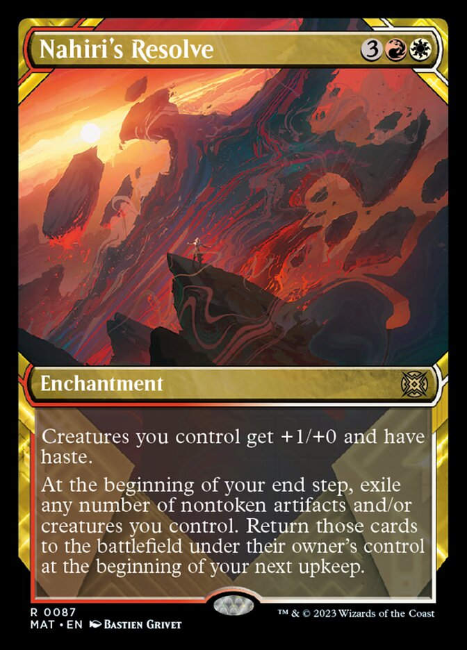Nahiri's Resolve (MAT) / Showcase