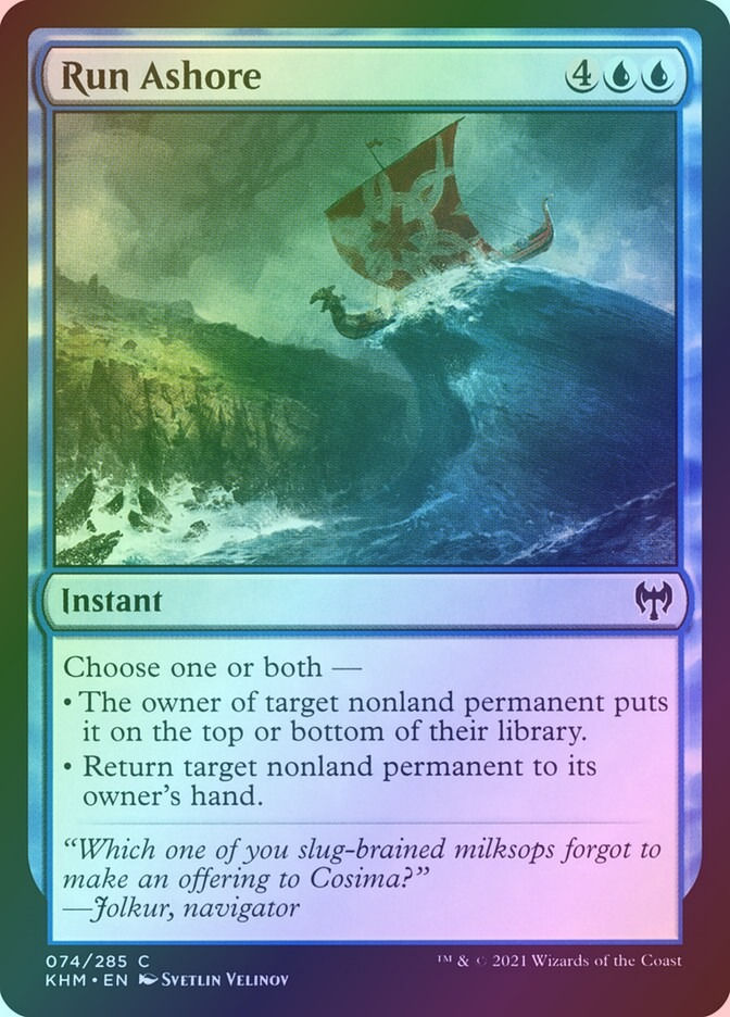 Run Ashore (KHM) (74) / Foil