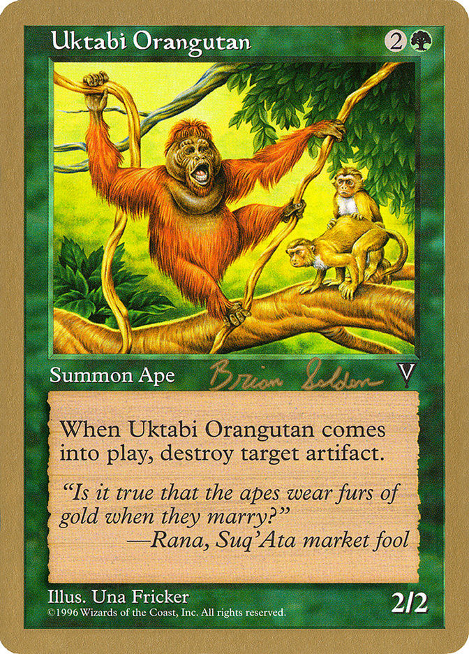 Uktabi Orangutan (WC98) (bs123)