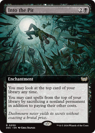Into the Pit (DSC) (50) / Extended Art
