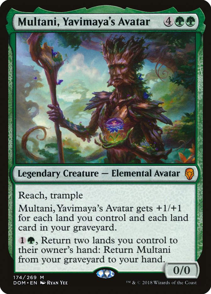 Multani, Yavimaya's Avatar (DOM) (174)