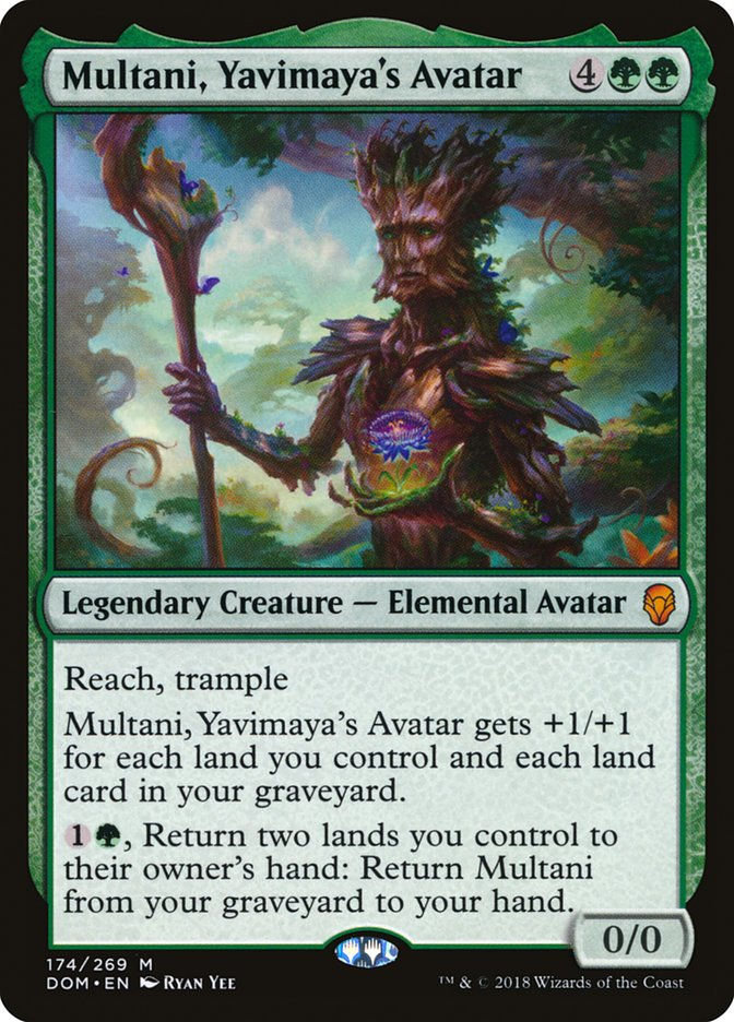 Multani, Yavimaya's Avatar (DOM) (174)
