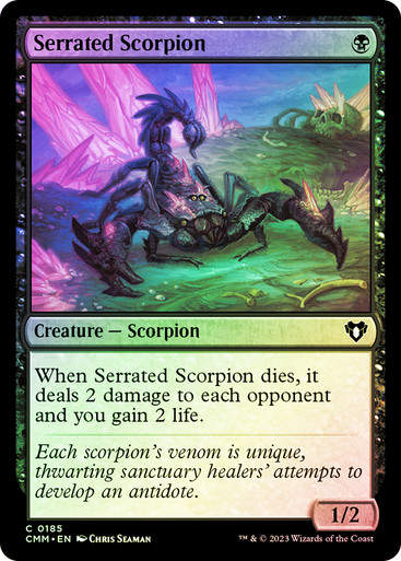 Serrated Scorpion (cmm) / Foil