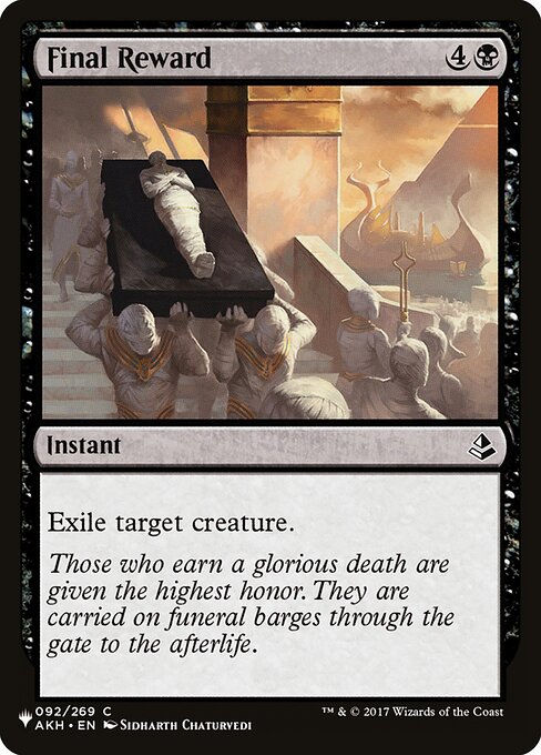 Final Reward (PLST) (AKH-92)