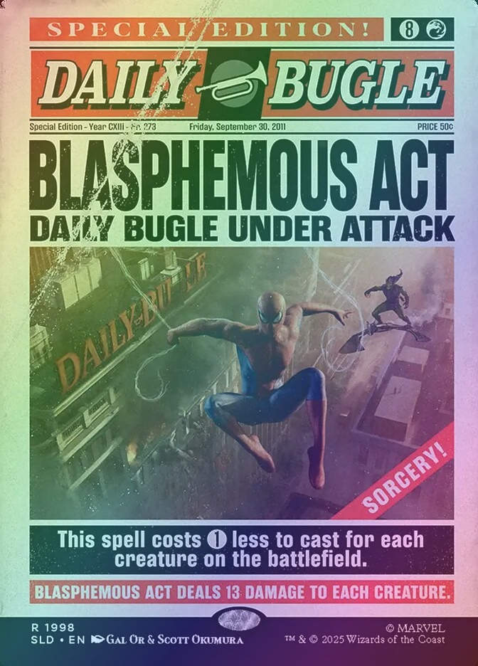 Blasphemous Act (SLD) (1998) / Borderless / Foil