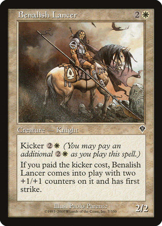 Benalish Lancer (INV) (7)