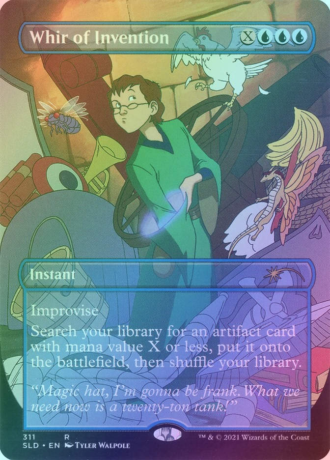 Whir of Invention (SLD) (311) / Borderless / Foil