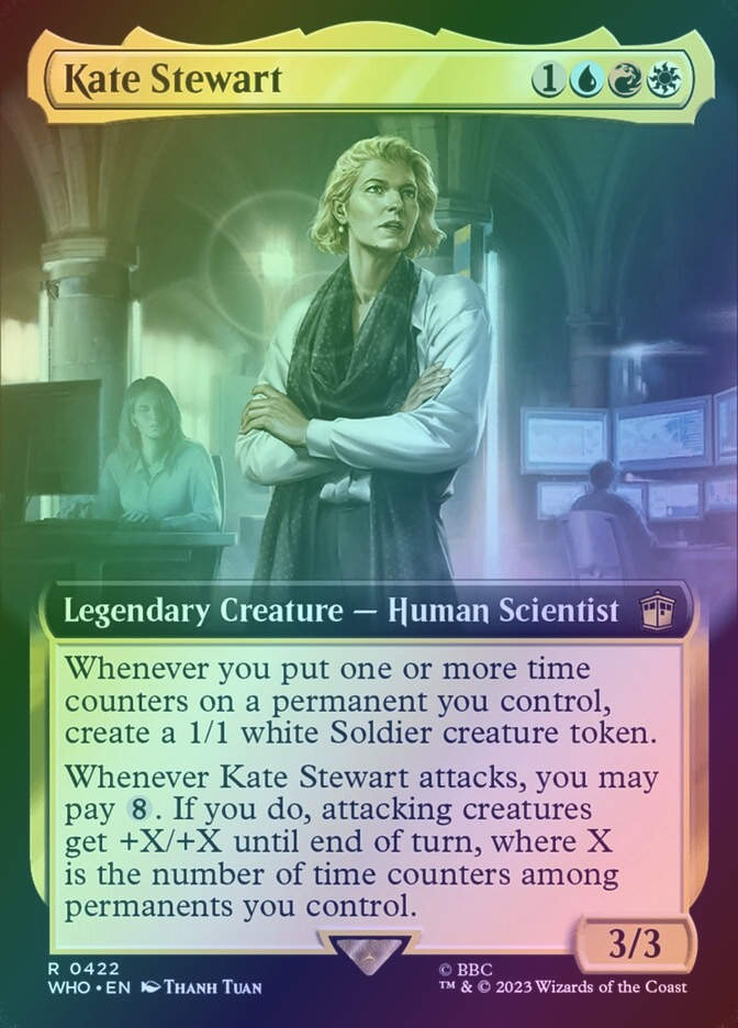 Kate Stewart (WHO) (422) / Extended Art / Foil