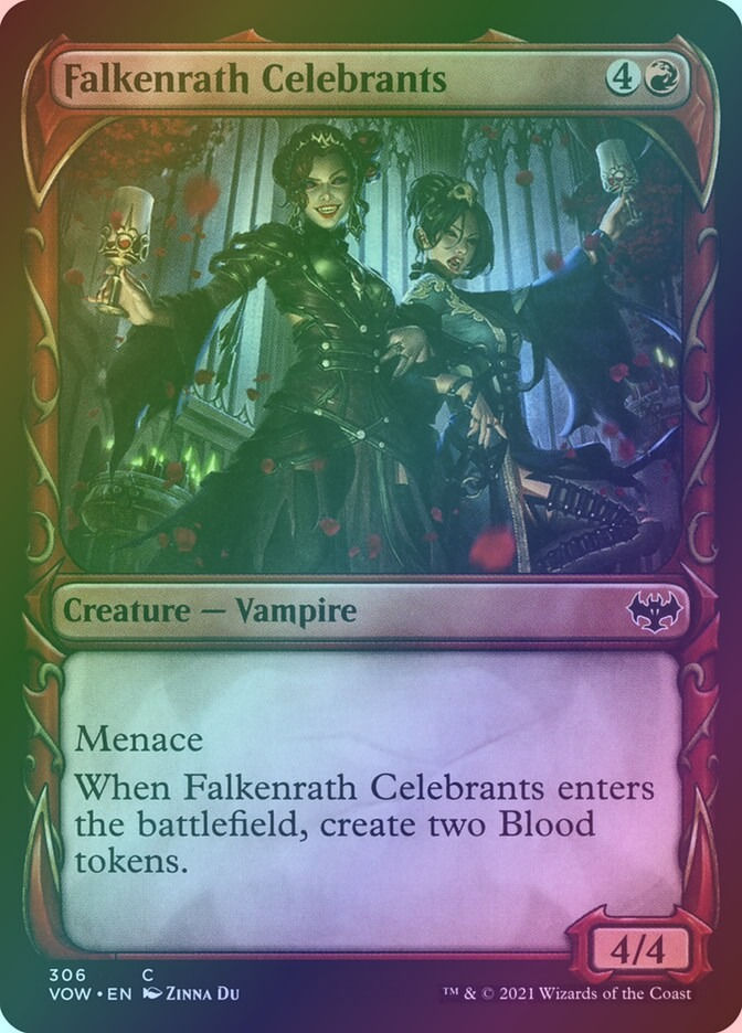 Falkenrath Celebrants (VOW) (306) / Showcase / Foil