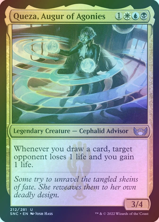 Queza, Augur of Agonies (SNC) (212) / Foil