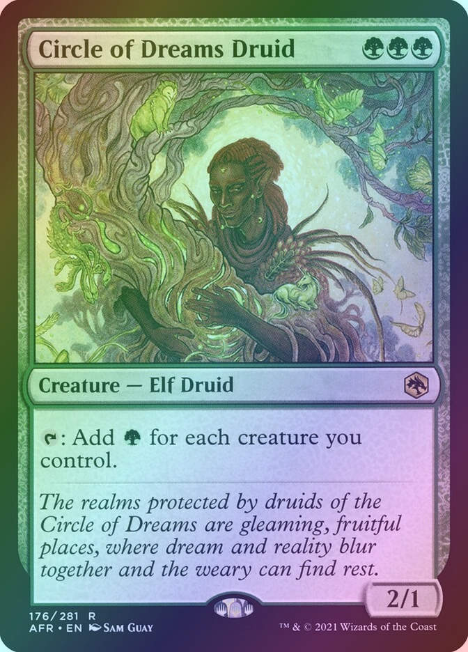 Circle of Dreams Druid (AFR) (176) / Foil