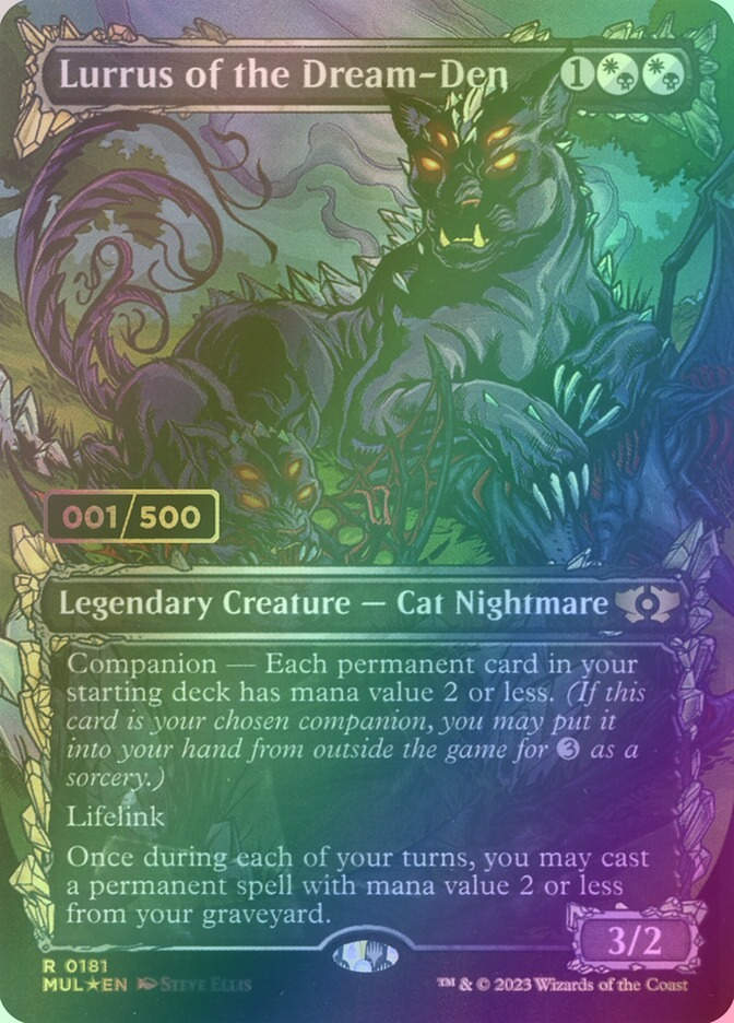 Lurrus of the Dream-Den (MUL) (181z) / Borderless / Serialized