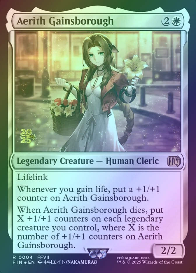 Aerith Gainsborough (PFIN) (4s) / Foil