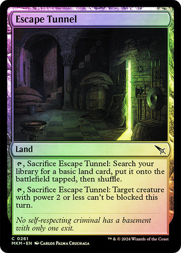 Escape Tunnel (mkm) (261) / Foil