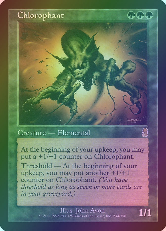 Chlorophant (ODY) (234) / Foil