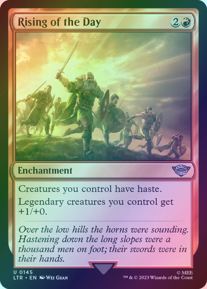 Rising of the Day (LTR) (145) / Foil