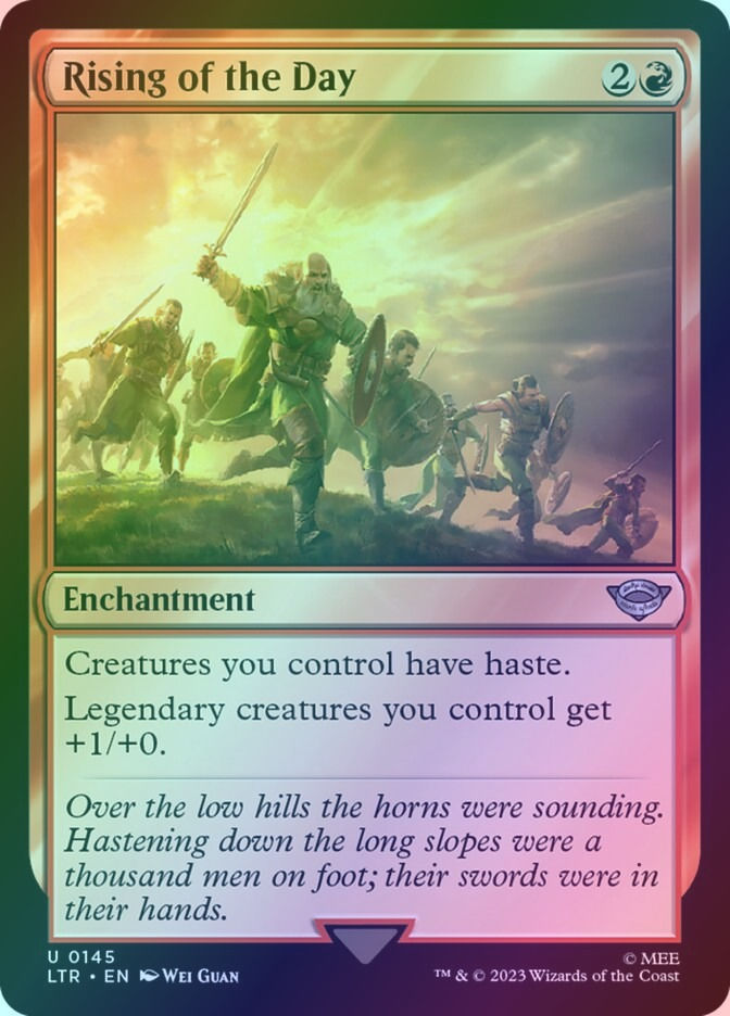 Rising of the Day (LTR) (145) / Foil