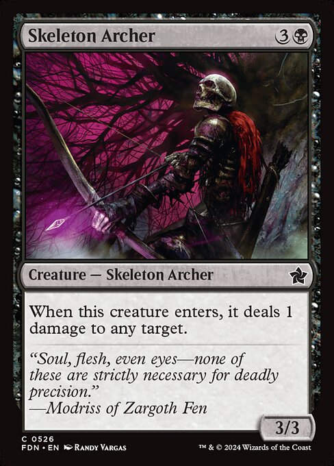 Skeleton Archer (FDN) (526) (Beginner)