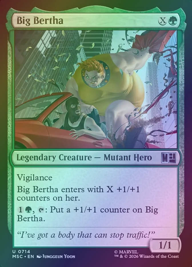 Big Bertha (MSC) (714) / Foil