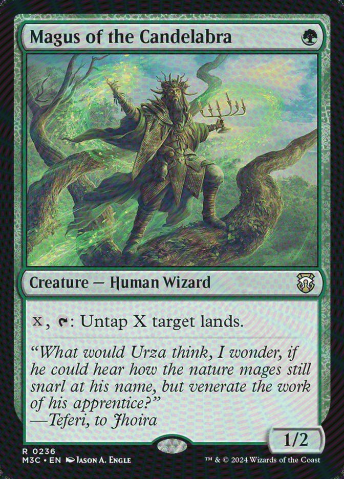 Magus of the Candelabra (M3C) (236) / Ripple Foil