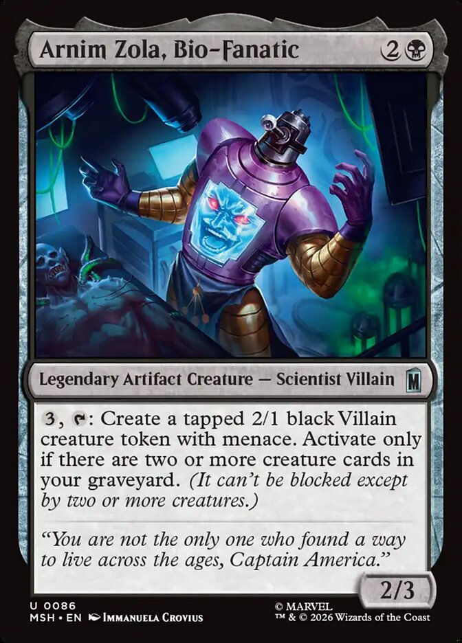Arnim Zola, Bio-Fanatic (MSH) (86)
