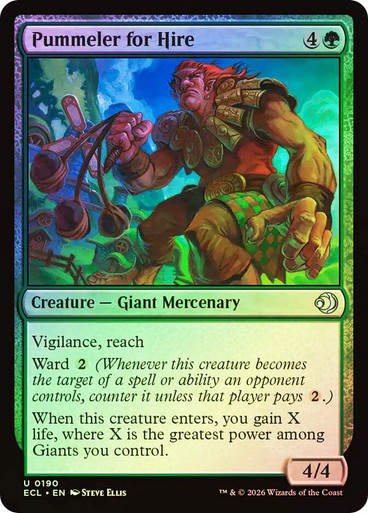 Pummeler for Hire (ECL) (190) / Foil