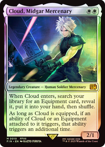 Cloud, Midgar Mercenary (FIN) (10) / Foil
