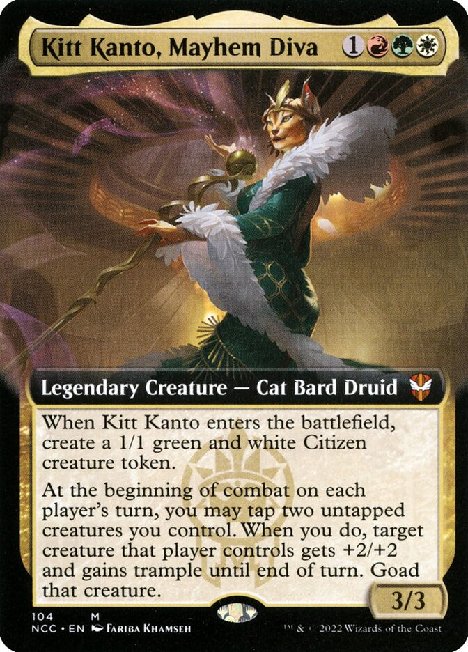 Kitt Kanto, Mayhem Diva (NCC) (104) / Extended Art