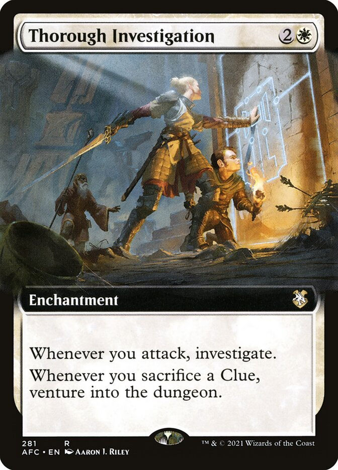 Thorough Investigation (AFC) (281) / Extended Art
