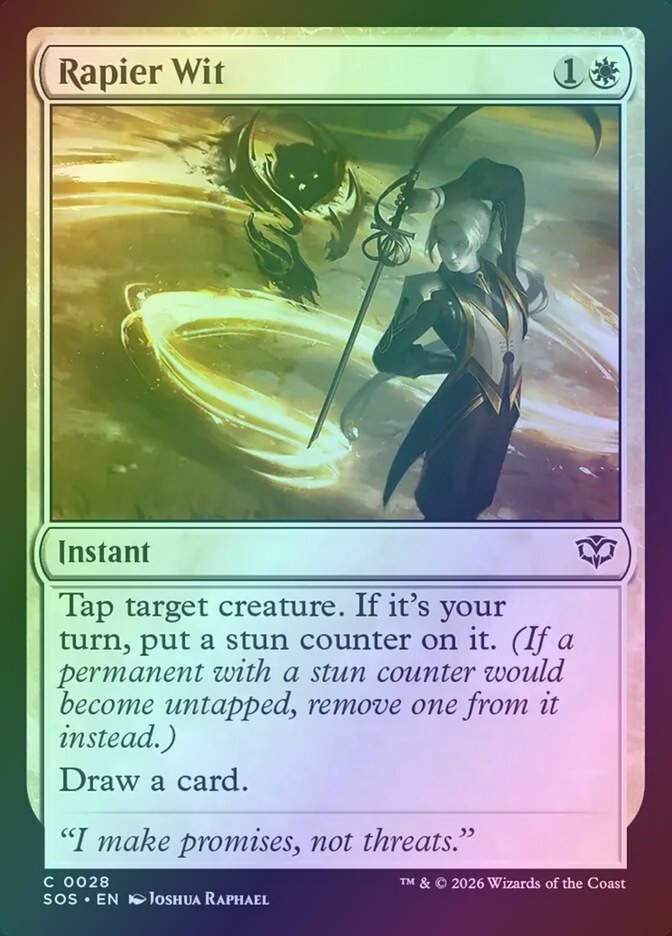 Rapier Wit (SOS) (28) / Foil