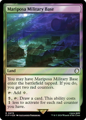 Mariposa Military Base (pip) (679) / Surge Foil