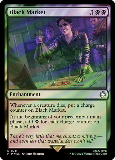 Black Market (pip) (711) / Surge Foil