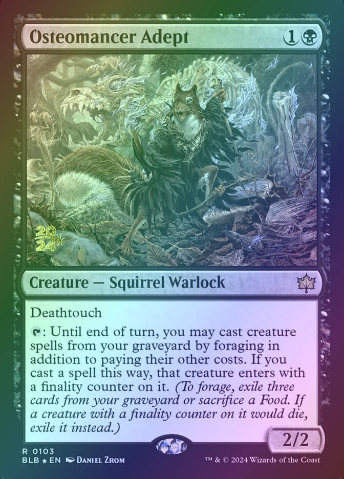 Osteomancer Adept (PBLB) (103s) / Foil