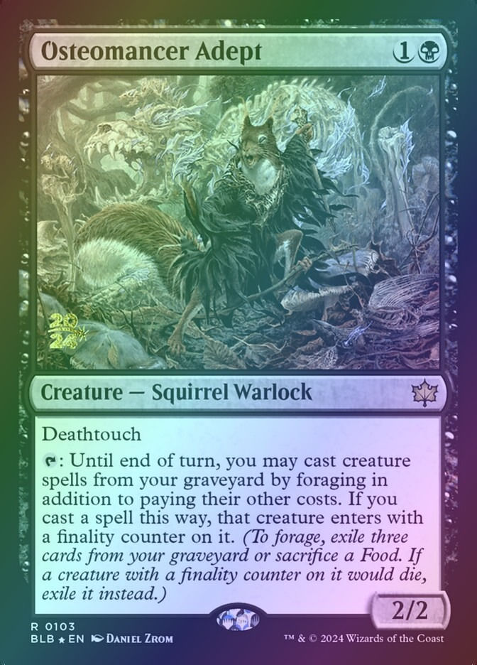 Osteomancer Adept (PBLB) (103s) / Foil