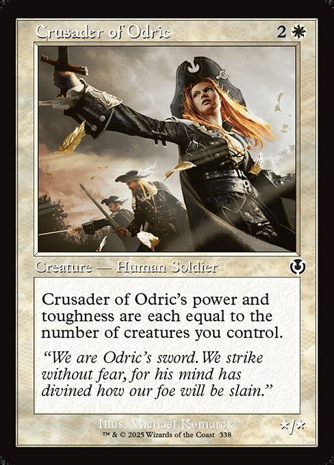Crusader of Odric (INR) (338) / Retro Frame