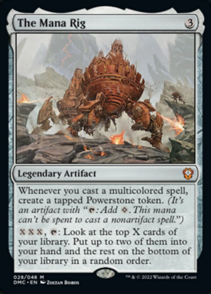 The Mana Rig (DMC) / Set Booster