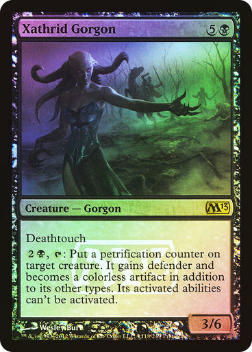 Xathrid Gorgon (M13) (Prerelease) / Foil