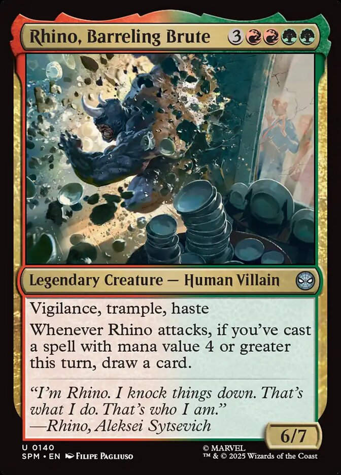 Rhino, Barreling Brute (SPM) (140)