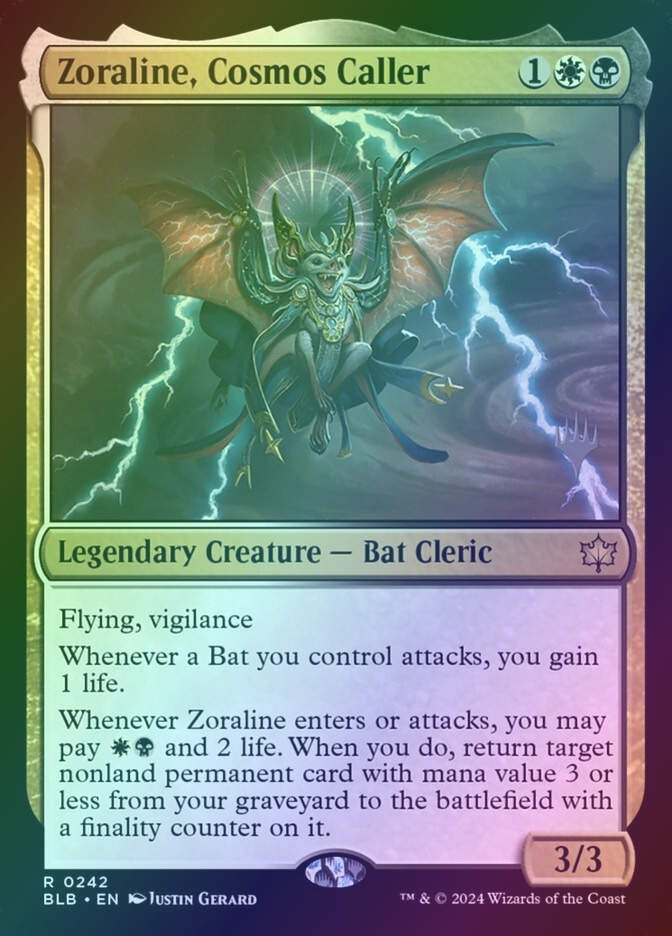 Zoraline, Cosmos Caller (PBLB) (242p) / Foil