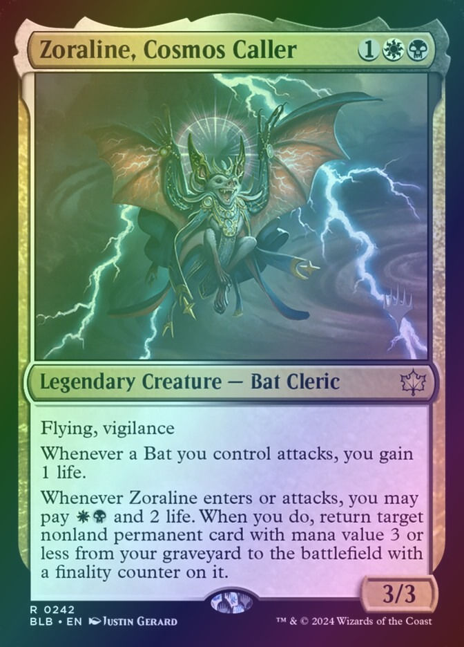 Zoraline, Cosmos Caller (PBLB) (242p) / Foil