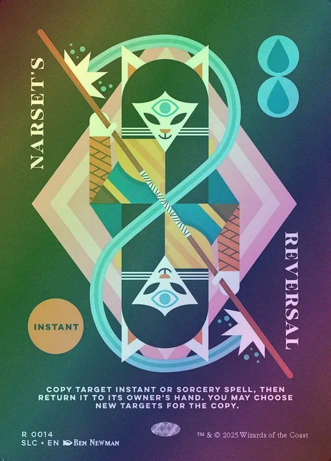 Narset's Reversal (SLC) (14) / Borderless / Foil