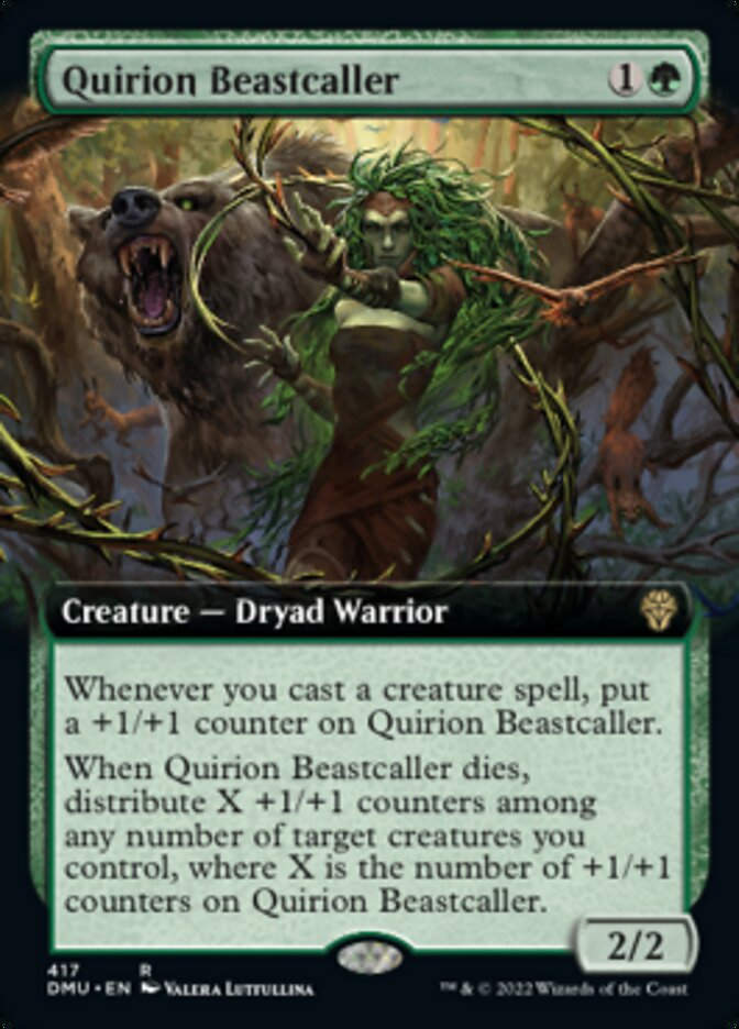 Quirion Beastcaller (DMU) / Extended Art