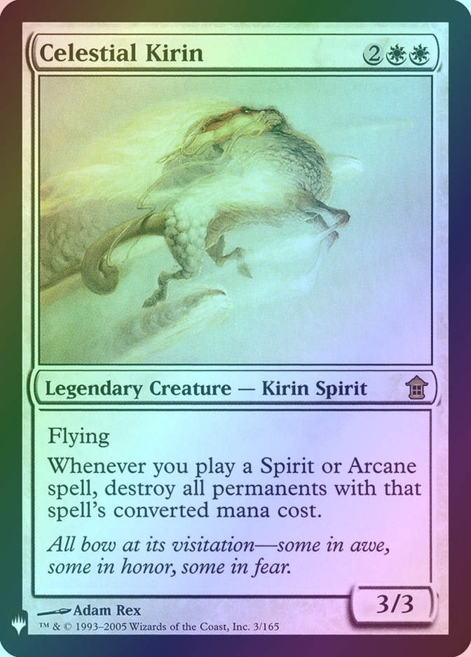 Celestial Kirin (PLST) (SOK-3) / Foil