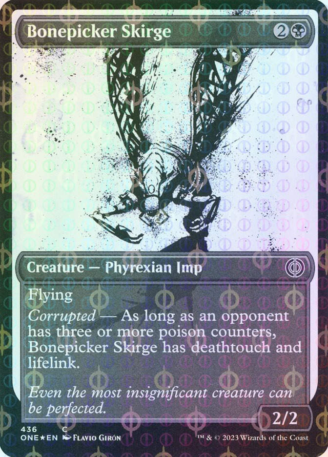 Bonepicker Skirge (ONE) (436) / Showcase / Compleat Foil