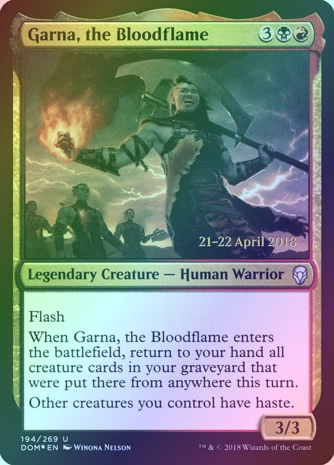 Garna, the Bloodflame (PDOM) (194s) / Foil