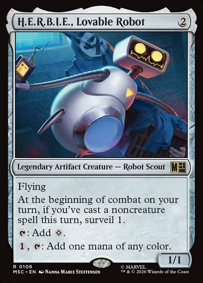 H.E.R.B.I.E., Lovable Robot (MSC) (106)
